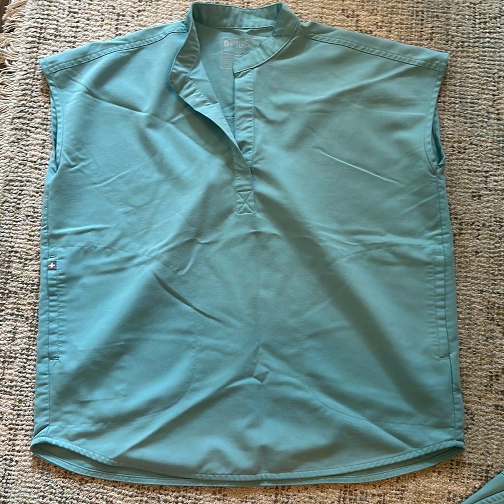 Women's Sleeveless Top in Blue